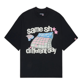 Broken Planet Different Day Midnight Black T Shirt